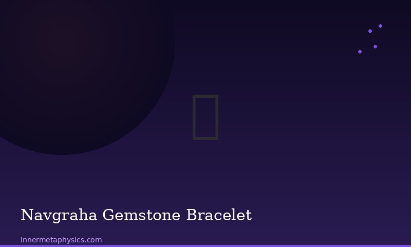 Navgraha Gemstone Bracelet